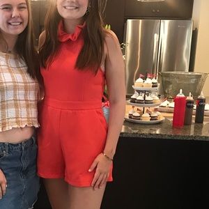 Coral Romper